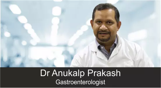 Dr Anukalp Prakash, Best Gastroenterologist in Gurgaon, Best Doctor for Endoscopy in Gurgaon, Best Doctor for ERCP in Gurgaon, Best Gastroenterologist for Liver Problems in India